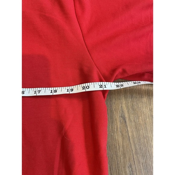 Jump Start Shirt Men's Med Red Short Sleeve Ribbed Collar $49.00 New polo - Picture 7 of 9